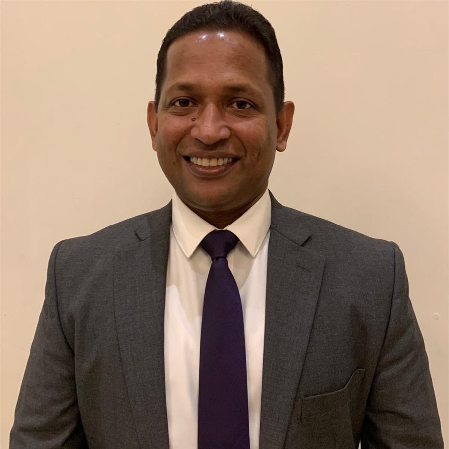 Portrait of Sumith Siriwardana